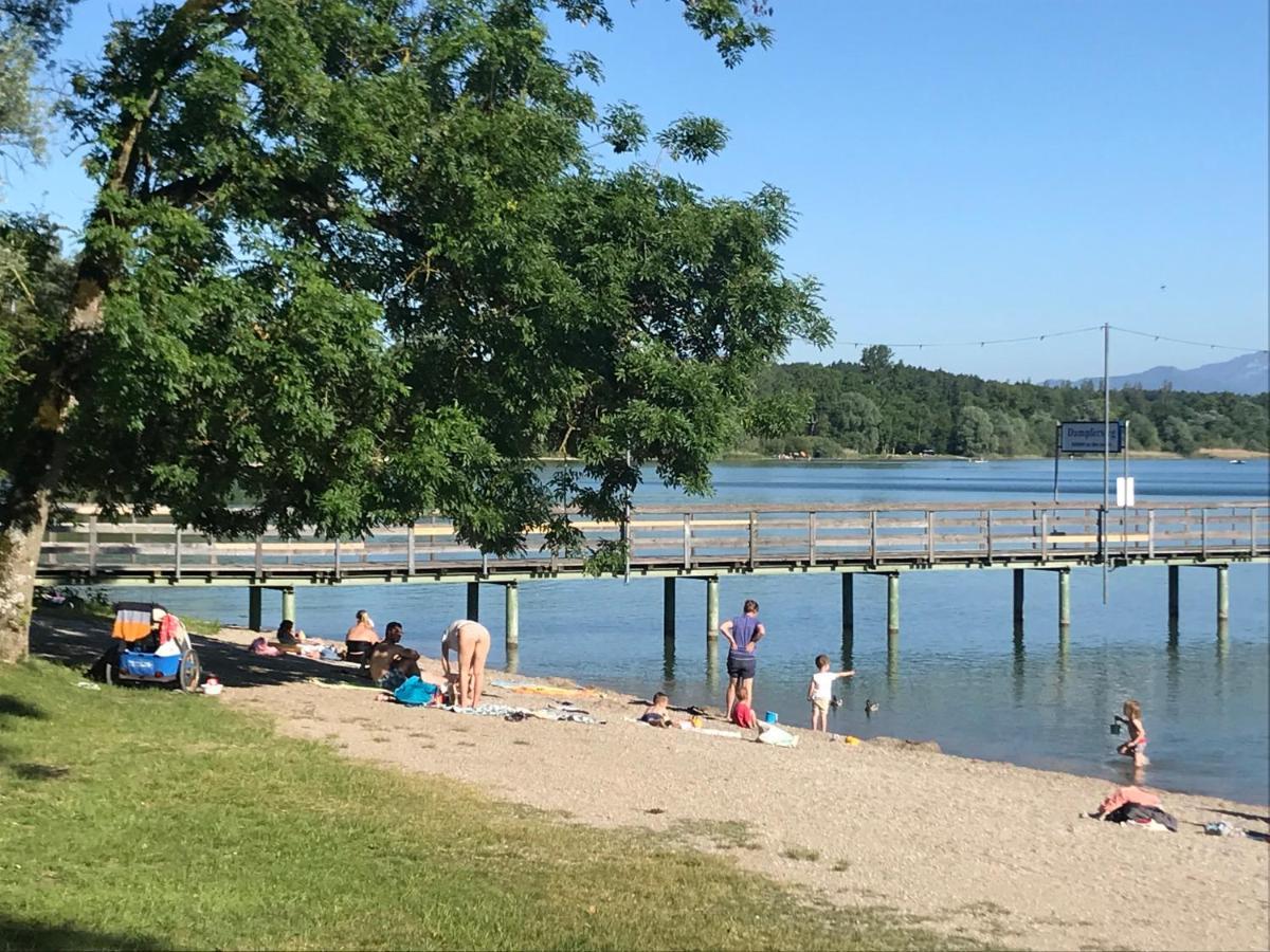 Ferienwohnung Mit Herz Seebruck Am Chiemsee Зеон-Зебрукк Экстерьер фото